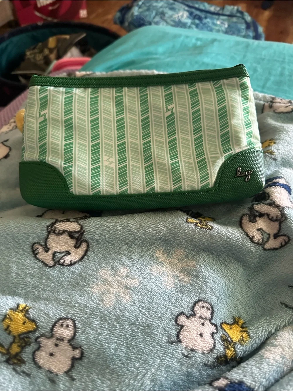 Lug tootle in emerald green
